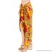 LA LEELA Women Beachwear Bikini Wrap Cover up Swimsuit Dress Sarong 2 Plus Size 78X39 B07DFCL8BP